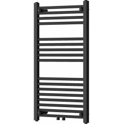 Mexen Mars Fürdöszobai radiátor 900 x 500 mm, 370 W, fekete - W110-0900-500-00-70 Törölközö száritó radiátor Törölközö száritó radiátor Fürdöszobai radiátor