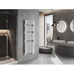 Mexen Hades Fürdöszobai radiátor 1500 x 500 mm, 693 W, fehér - W104-1500-500-00-20 Törölközö száritó radiátor Törölközö száritó radiátor Fürdöszobai radiátor