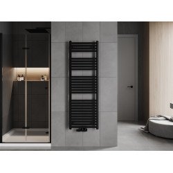 Mexen Hades Fürdöszobai radiátor 1500 x 500 mm, 693 W, fekete - W104-1500-500-00-70 Törölközö száritó radiátor Törölközö száritó radiátor Fürdöszobai radiátor