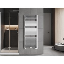 Mexen Hades Fürdöszobai radiátor 1500 x 600 mm, 812 W, fehér - W104-1500-600-00-20 Törölközö száritó radiátor Törölközö száritó radiátor Fürdöszobai radiátor