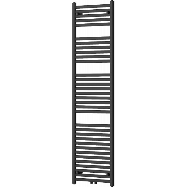 Mexen Hades Fürdöszobai radiátor 1800 x 500 mm, 843 W, fekete - W104-1800-500-00-70 Törölközö száritó radiátor Törölközö száritó radiátor Fürdöszobai radiátor
