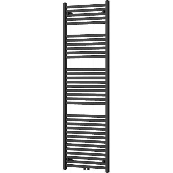 Mexen Hades Fürdöszobai radiátor 1800 x 600 mm, 988 W, fekete - W104-1800-600-00-70 Törölközö száritó radiátor Törölközö száritó radiátor Fürdöszobai radiátor