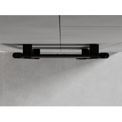 Mexen Uran Fürdöszobai radiátor 800 x 500 mm, 359 W, fekete - W105-0800-500-00-70 Törölközö száritó radiátor Törölközö száritó radiátor Fürdöszobai radiátor