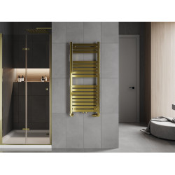 Mexen Uran Fürdöszobai radiátor 1200 x 500 mm, 416 W, arany - W105-1200-500-00-50 Törölközö száritó radiátor Törölközö száritó radiátor Fürdöszobai radiátor