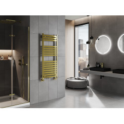 Mexen Uran Fürdöszobai radiátor 1200 x 500 mm, 416 W, arany - W105-1200-500-00-50 Törölközö száritó radiátor Törölközö száritó radiátor Fürdöszobai radiátor