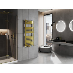 Mexen Uran Fürdöszobai radiátor 1200 x 500 mm, 416 W, arany - W105-1200-500-00-50 Törölközö száritó radiátor Törölközö száritó radiátor Fürdöszobai radiátor Fürdöszobai radiátor 493834 Mexen