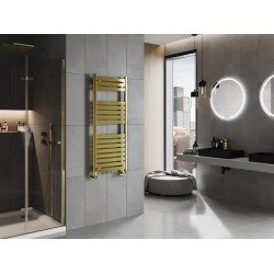 Mexen Uran Fürdöszobai radiátor 1200 x 500 mm, 416 W, arany - W105-1200-500-00-50 Törölközö száritó radiátor Törölközö száritó radiátor Fürdöszobai radiátor