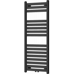 Mexen Uran Fürdöszobai radiátor 1200 x 500 mm, 527 W, fekete - W105-1200-500-00-70 Törölközö száritó radiátor Törölközö száritó radiátor Fürdöszobai radiátor Fürdöszobai radiátor 493834 Mexen