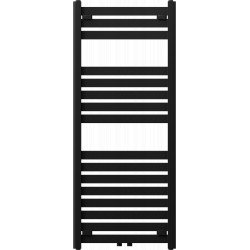 Mexen Uran Fürdöszobai radiátor 1200 x 500 mm, 527 W, fekete - W105-1200-500-00-70 Törölközö száritó radiátor Törölközö száritó radiátor Fürdöszobai radiátor