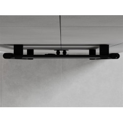 Mexen Uran Fürdöszobai radiátor 1200 x 600 mm, 615 W, fekete - W105-1200-600-00-70 Törölközö száritó radiátor Törölközö száritó radiátor Fürdöszobai radiátor