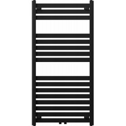 Mexen Uran Fürdöszobai radiátor 1200 x 600 mm, 615 W, fekete - W105-1200-600-00-70 Törölközö száritó radiátor Törölközö száritó radiátor Fürdöszobai radiátor