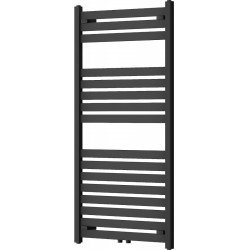 Mexen Uran Fürdöszobai radiátor 1200 x 600 mm, 615 W, fekete - W105-1200-600-00-70 Törölközö száritó radiátor Törölközö száritó radiátor Fürdöszobai radiátor