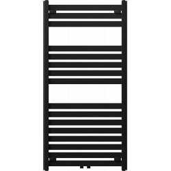 Mexen Uran Fürdöszobai radiátor 1200 x 600 mm, 615 W, fekete - W105-1200-600-00-70 Törölközö száritó radiátor Törölközö száritó radiátor Fürdöszobai radiátor