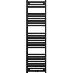 Mexen Uran Fürdöszobai radiátor 1800 x 500 mm, 790 W, fekete - W105-1800-500-00-70 Törölközö száritó radiátor Törölközö száritó radiátor Fürdöszobai radiátor