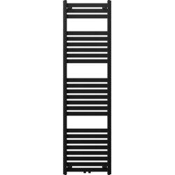 Mexen Uran Fürdöszobai radiátor 1800 x 500 mm, 790 W, fekete - W105-1800-500-00-70 Törölközö száritó radiátor Törölközö száritó radiátor Fürdöszobai radiátor