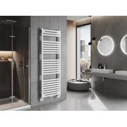 Mexen Uran Fürdöszobai radiátor 1800 x 600 mm, 923 W, fehér - W105-1800-600-00-20 Törölközö száritó radiátor Törölközö száritó radiátor Fürdöszobai radiátor