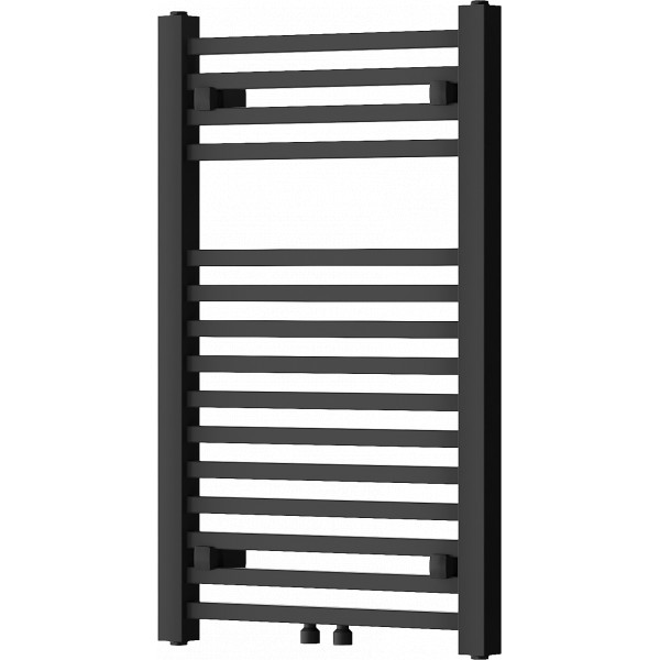 Mexen Pluton Fürdöszobai radiátor 800 x 500 mm, 405 W, fekete - W106-0800-500-00-70 Törölközö száritó radiátor Törölközö száritó radiátor Fürdöszobai radiátor