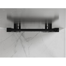 Mexen Pluton Fürdöszobai radiátor 800 x 500 mm, 405 W, fekete - W106-0800-500-00-70 Törölközö száritó radiátor Törölközö száritó radiátor Fürdöszobai radiátor