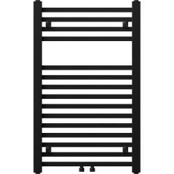 Mexen Pluton Fürdöszobai radiátor 800 x 500 mm, 405 W, fekete - W106-0800-500-00-70 Törölközö száritó radiátor Törölközö száritó radiátor Fürdöszobai radiátor