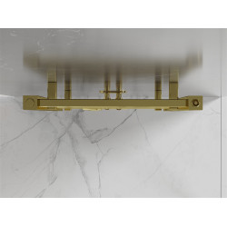 Mexen Pluton Fürdöszobai radiátor 1200 x 500 mm, 487 W, arany - W106-1200-500-00-50 Törölközö száritó radiátor Törölközö száritó radiátor Fürdöszobai radiátor