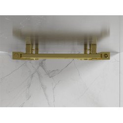 Mexen Pluton Fürdöszobai radiátor 1200 x 500 mm, 487 W, arany - W106-1200-500-00-50 Törölközö száritó radiátor Törölközö száritó radiátor Fürdöszobai radiátor