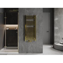 Mexen Pluton Fürdöszobai radiátor 1200 x 500 mm, 487 W, arany - W106-1200-500-00-50 Törölközö száritó radiátor Törölközö száritó radiátor Fürdöszobai radiátor