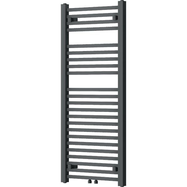 Mexen Pluton Fürdöszobai radiátor 1200 x 500 mm, 616 W, antracit - W106-1200-500-00-66 Törölközö száritó radiátor Törölközö száritó radiátor Fürdöszobai radiátor