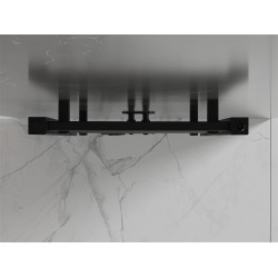 Mexen Pluton Fürdöszobai radiátor 1200 x 500 mm, 616 W, fekete - W106-1200-500-00-70 Törölközö száritó radiátor Törölközö száritó radiátor Fürdöszobai radiátor