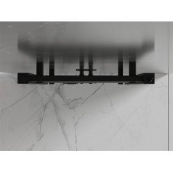 Mexen Pluton Fürdöszobai radiátor 1200 x 500 mm, 616 W, fekete - W106-1200-500-00-70 Törölközö száritó radiátor Törölközö száritó radiátor Fürdöszobai radiátor