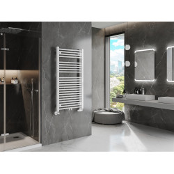 Mexen Pluton Fürdöszobai radiátor 1200 x 600 mm, 718 W, fehér - W106-1200-600-00-20 Törölközö száritó radiátor Törölközö száritó radiátor Fürdöszobai radiátor