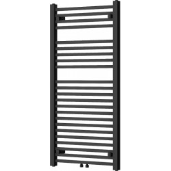 Mexen Pluton Fürdöszobai radiátor 1200 x 600 mm, 718 W, fekete - W106-1200-600-00-70 Törölközö száritó radiátor Törölközö száritó radiátor Fürdöszobai radiátor