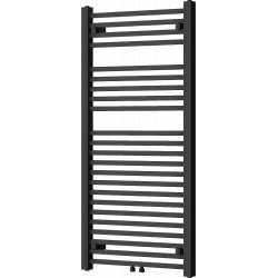 Mexen Pluton Fürdöszobai radiátor 1200 x 600 mm, 718 W, fekete - W106-1200-600-00-70 Törölközö száritó radiátor Törölközö száritó radiátor Fürdöszobai radiátor Fürdöszobai radiátor 493834 Mexen
