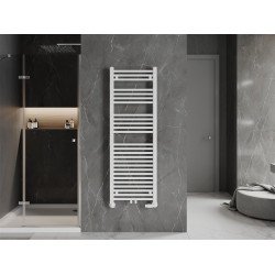 Mexen Pluton Fürdöszobai radiátor 1450 x 500 mm, 712 W, fehér - W106-1450-500-00-20 Törölközö száritó radiátor Törölközö száritó radiátor Fürdöszobai radiátor