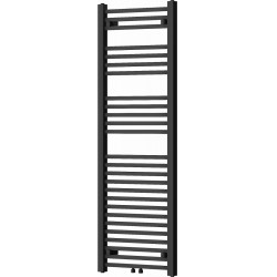 Mexen Pluton Fürdöszobai radiátor 1450 x 500 mm, 712 W, fekete - W106-1450-500-00-70 Törölközö száritó radiátor Törölközö száritó radiátor Fürdöszobai radiátor