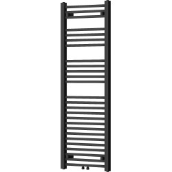 Mexen Pluton Fürdöszobai radiátor 1450 x 500 mm, 712 W, fekete - W106-1450-500-00-70 Törölközö száritó radiátor Törölközö száritó radiátor Fürdöszobai radiátor Fürdöszobai radiátor 493834 Mexen