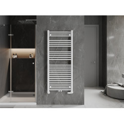Mexen Pluton Fürdöszobai radiátor 1450 x 600 mm, 826 W, fehér - W106-1450-600-00-20 Törölközö száritó radiátor Törölközö száritó radiátor Fürdöszobai radiátor