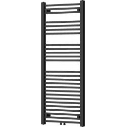 Mexen Pluton Fürdöszobai radiátor 1450 x 600 mm, 826 W, fekete - W106-1450-600-00-70 Törölközö száritó radiátor Törölközö száritó radiátor Fürdöszobai radiátor