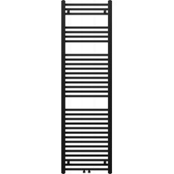 Mexen Pluton Fürdöszobai radiátor 1700 x 500 mm, 844 W, fekete - W106-1700-500-00-70 Törölközö száritó radiátor Törölközö száritó radiátor Fürdöszobai radiátor