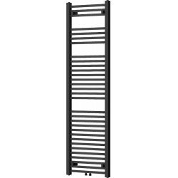 Mexen Pluton Fürdöszobai radiátor 1700 x 500 mm, 844 W, fekete - W106-1700-500-00-70 Törölközö száritó radiátor Törölközö száritó radiátor Fürdöszobai radiátor