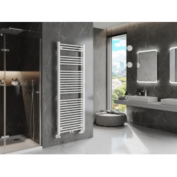 Mexen Pluton Fürdöszobai radiátor 1700 x 600 mm, 980 W, fehér - W106-1700-600-00-20 Törölközö száritó radiátor Törölközö száritó radiátor Fürdöszobai radiátor