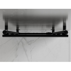 Mexen Jowisz Fürdöszobai radiátor 1200 x 600 mm, 594 W, fekete - W107-1200-600-00-70 Törölközö száritó radiátor Törölközö száritó radiátor Fürdöszobai radiátor