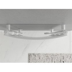 Mexen Bachus Fürdöszobai radiátor 1200 x 500 mm, 619 W, fehér - W109-1200-500-00-20 Törölközö száritó radiátor Törölközö száritó radiátor Fürdöszobai radiátor
