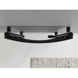 Mexen Bachus Fürdöszobai radiátor 1600 x 500 mm, 787 W, fekete - W109-1600-500-00-70 Törölközö száritó radiátor Törölközö száritó radiátor Fürdöszobai radiátor