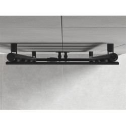 Mexen Ceres Fürdöszobai radiátor 1200 x 500 mm, 610 W, fekete - W111-1200-500-00-70 Törölközö száritó radiátor Törölközö száritó radiátor Fürdöszobai radiátor