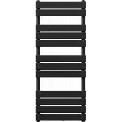 Mexen Ceres Fürdöszobai radiátor 1200 x 500 mm, 610 W, fekete - W111-1200-500-00-70 Törölközö száritó radiátor Törölközö száritó radiátor Fürdöszobai radiátor