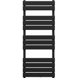 Mexen Ceres Fürdöszobai radiátor 1200 x 500 mm, 610 W, fekete - W111-1200-500-00-70 Törölközö száritó radiátor Törölközö száritó radiátor Fürdöszobai radiátor