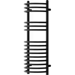 Mexen Eros Fürdöszobai radiátor 900 x 318 mm, 315 W, fekete - W112-0900-318-00-70 Törölközö száritó radiátor Törölközö száritó radiátor Fürdöszobai radiátor Fürdöszobai radiátor 493834 Mexen