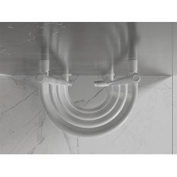 Mexen Eros Fürdöszobai radiátor 1200 x 318 mm, 419 W, fehér - W112-1200-318-00-20 Törölközö száritó radiátor Törölközö száritó radiátor Fürdöszobai radiátor