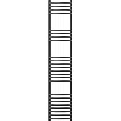 Mexen Eros Fürdöszobai radiátor 1600 x 318 mm, 549 W, fekete - W112-1600-318-00-70 Törölközö száritó radiátor Törölközö száritó radiátor Fürdöszobai radiátor