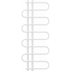 Mexen Kiso Fürdöszobai radiátor 1250 x 500 mm, 256 W, fehér - W114-1250-500-00-20 Törölközö száritó radiátor Törölközö száritó radiátor Fürdöszobai radiátor